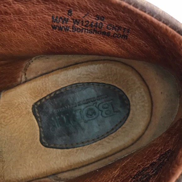 Born crown oil distressed platform bootie 3” heel - Picture 7 of 8